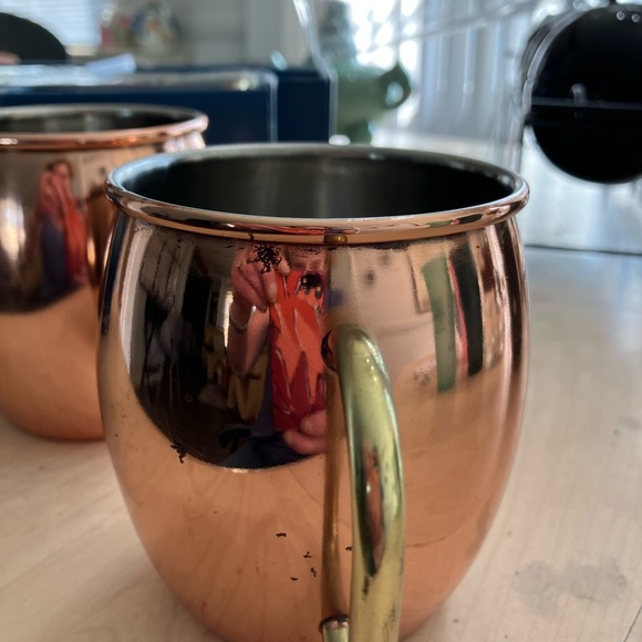 Pier 1 Moscow Mule Mugs, set of 4, Copper in Packaging - Picture 7 of 10
